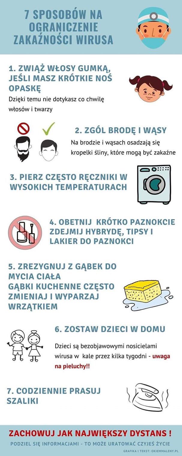 Jak ograniczyć zakazność wirusa? 7 prostych sposobów