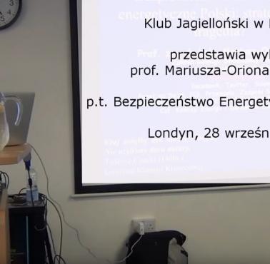 Wykłady prof. Mariusza-Oriona Jędryska "Bezpieczeństwo surowcowo-energetyczne Polski"