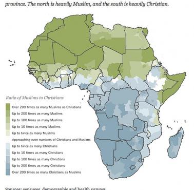 Religie w Afryce: chrześcijanie i muzułmanie
