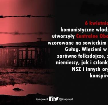 W kwietniu 1945 roku władze PRL tworzą w Polsce odpowiednik rosyjskiego Gułagu