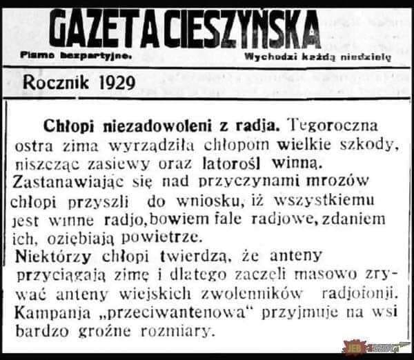 Chłopi niezadowoleni z radia, 1929