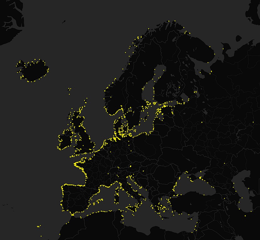 Latarnie morskie w Europie