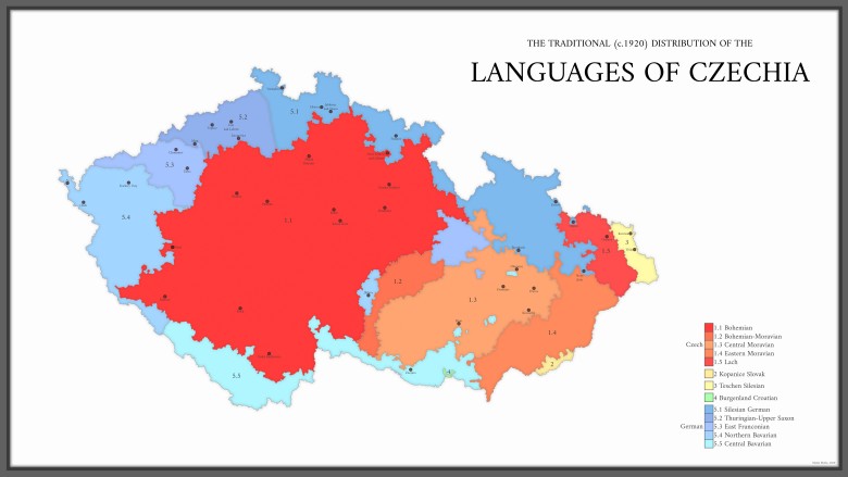 Mniejszości etniczne w Czechosłowacji (dane 1920)