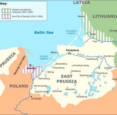 Prusy Wschodnie w latach 1923 - 1939