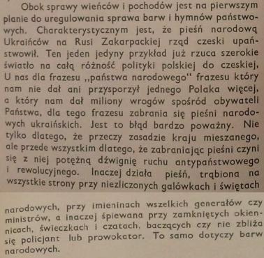 Aleksander Bocheński o polityce II RP wobec mniejszości ukraińskiej (1938)
