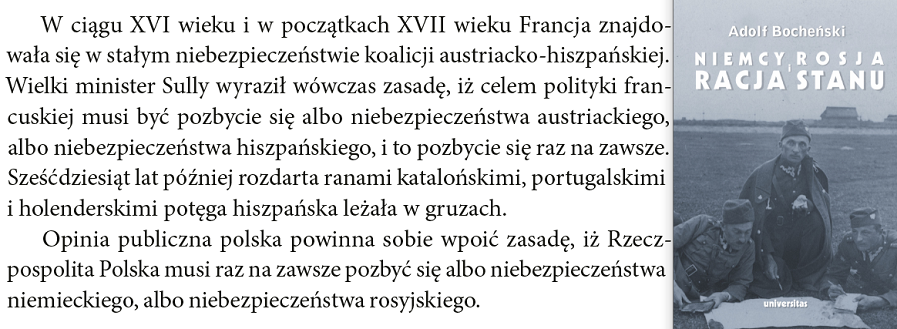 Adolf Bocheński, Wytyczne polskiej polityki zagranicznej, „Bunt Młodych”, 1934