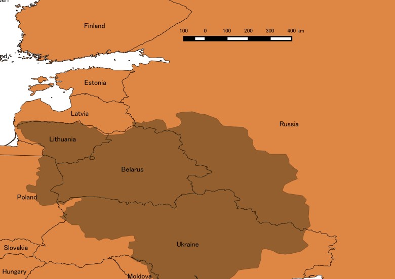 Największy zasięg terytorialny Wielkiego Księstwa Litewskiego