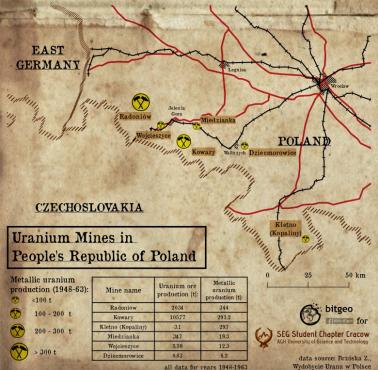 Tajne kopalnie uranu w komunistycznej Polsce