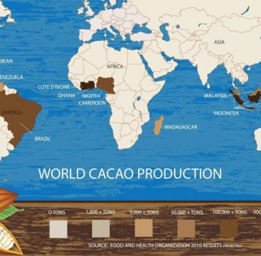 Najwięksi producenci kakao