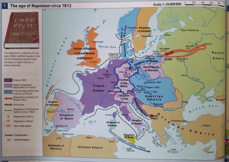 Napoleońska Francja w 1812 roku