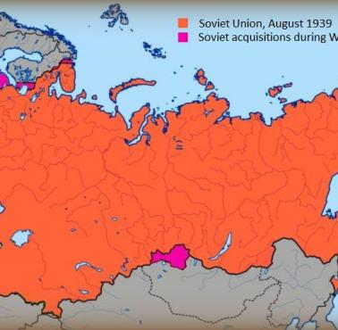 Ziemie zaanektowane przez Rosję po II wojnie