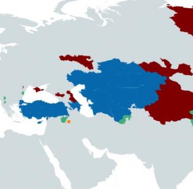 Regiony, w których język turecki ma status urzędowy