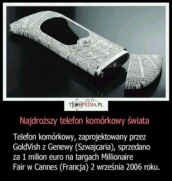 Najdroższy telefon komórkowy świata