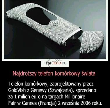 Najdroższy telefon komórkowy świata