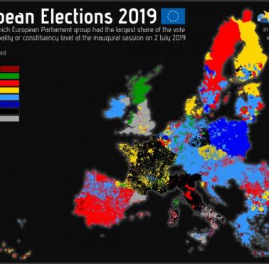 Wyniki wyborów do Parlamentu Europejskiego w 2019 roku
