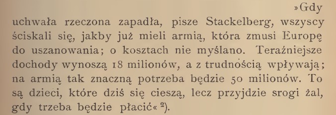 Otto Magnus von Stackelberg - ambasador rosyjski kpi z polskich reform armii