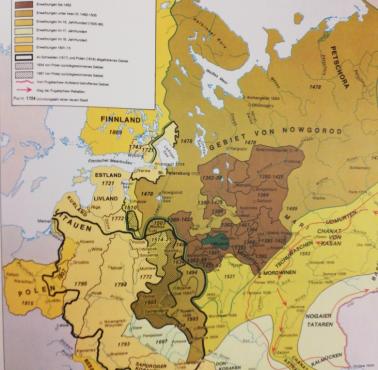 Ekspansja terytorialna Rosji od 1462-1812 roku