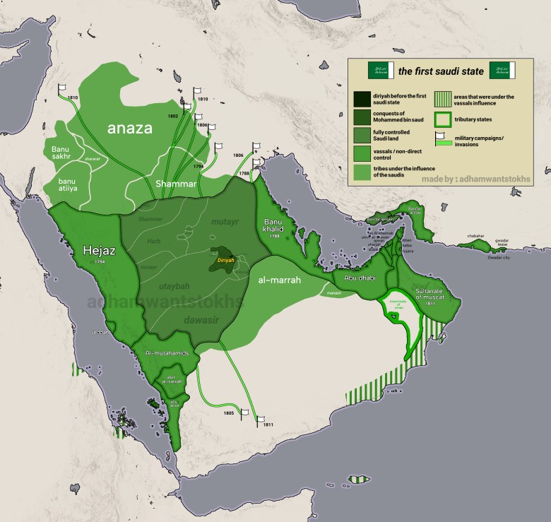 Pierwsze państwo saudyjskie 1744–1816