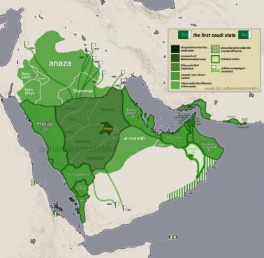 Pierwsze państwo saudyjskie 1744–1816