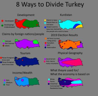 8 sposobów na dzielenie Turcji