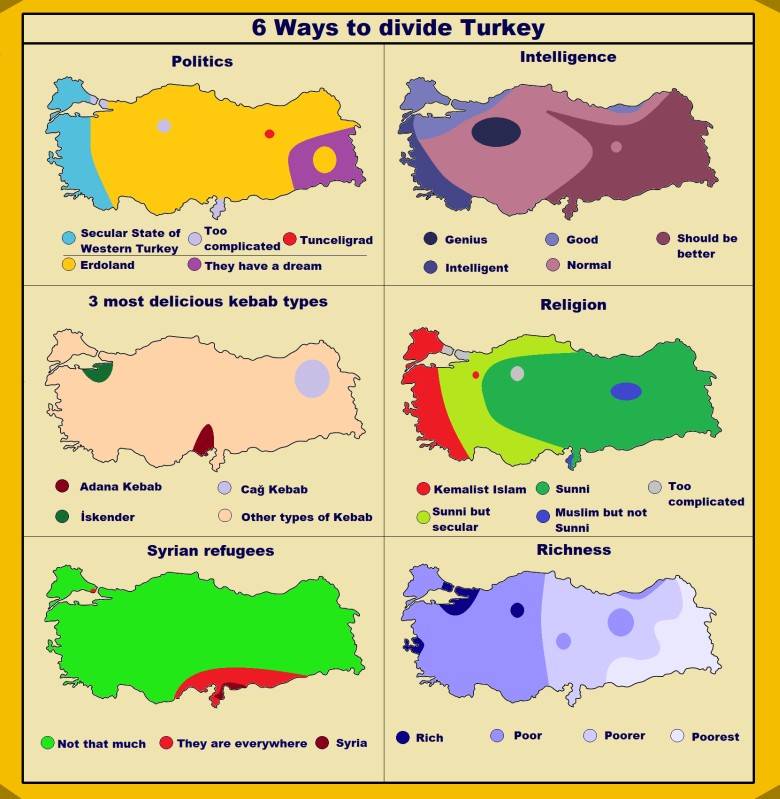 6 sposobów na podzielenie Turcji