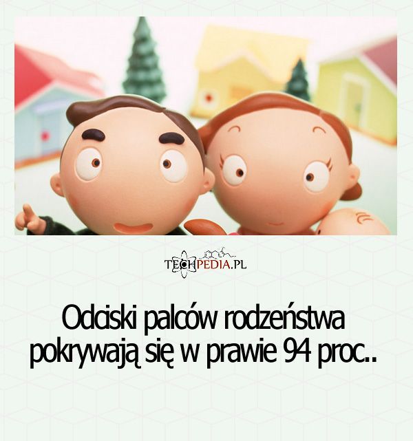 Odciski palców rodzeństwa ...