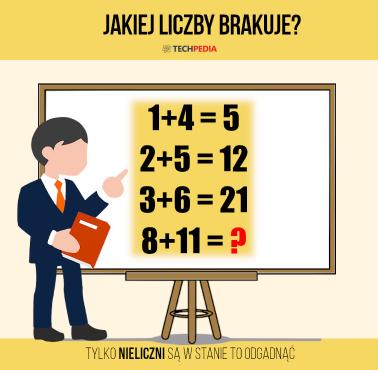 Jakiej liczby brakuje?