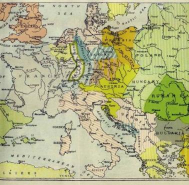 Francuska koncepcja przebudowy Europy po wygranej I wojnie, plany z 1916 roku