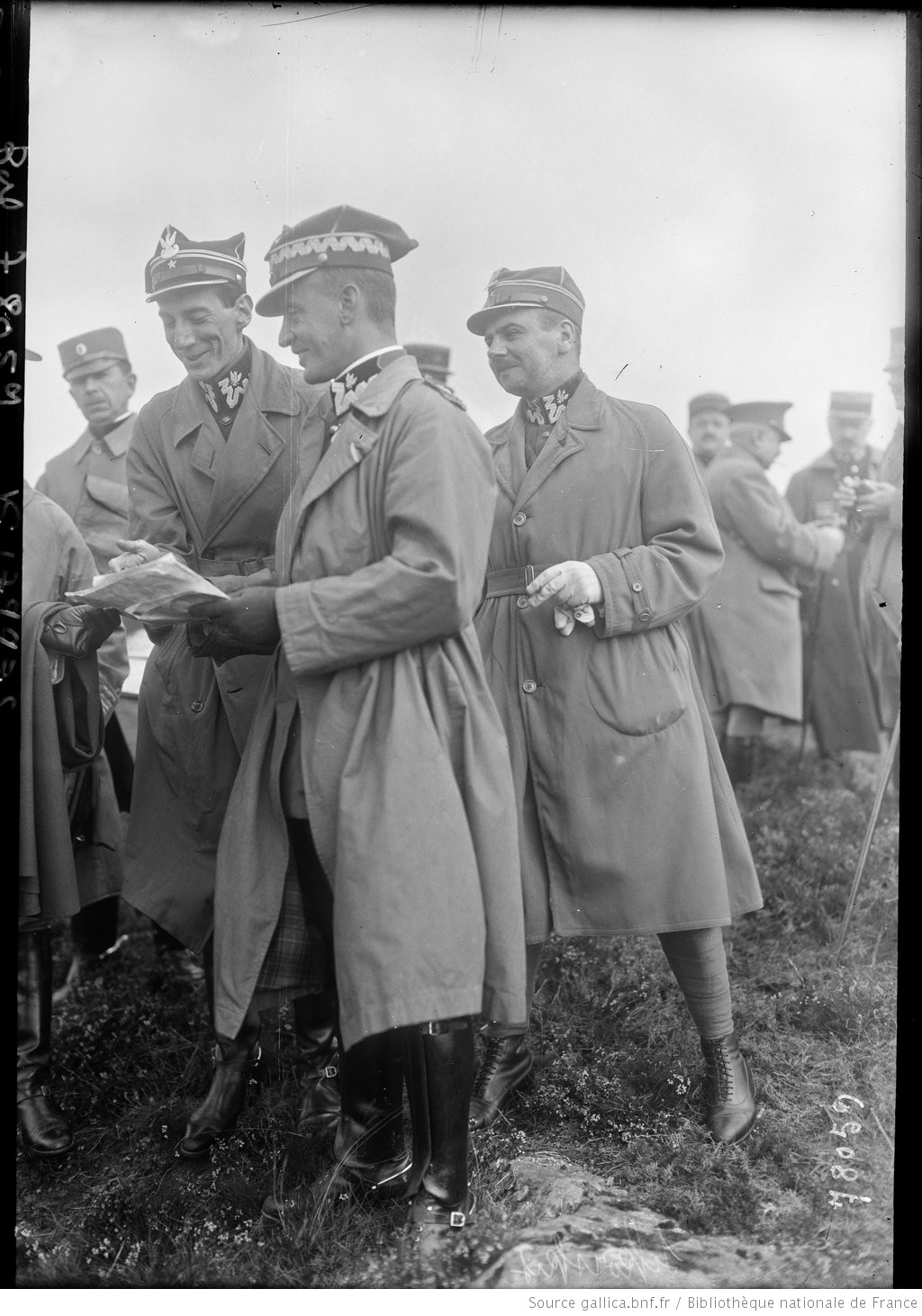 Coëtquidan, wrzesień 1922 roku. Józef Beck, Władysław Sikorski, Ignacy Matuszewski