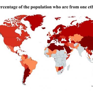 Najbardziej i najmniej jednorodne etnicznie kraje na świecie