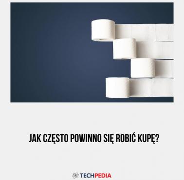 Jak często powinno się robić kupę?