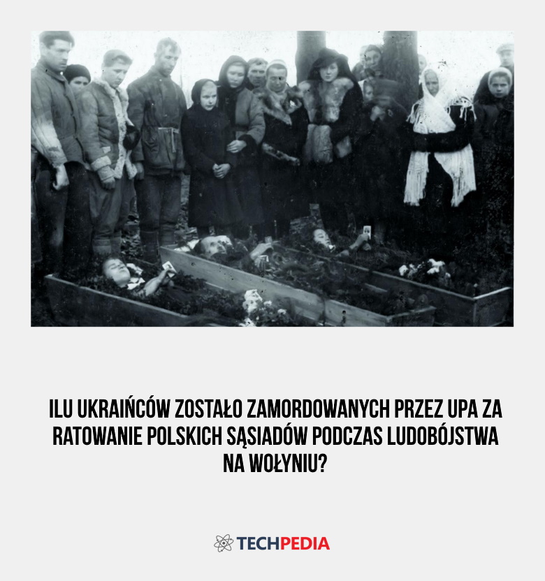Ilu Ukraińców zostało zamordowanych przez UPA za ratowanie polskich sąsiadów podczas ludobójstwa na Wołyniu?