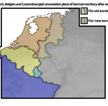 Holenderskie i belgijskie plany zmiany granic po II wojnie, plan Bakkera-Schuta