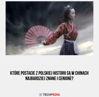 Które postacie z polskiej historii są w Chinach najbardziej znane i cenione?