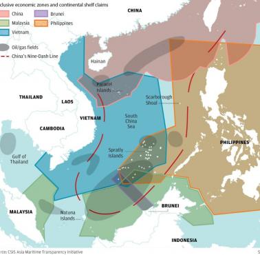 Roszczenia terytorialne na Morzu Południowochińskim