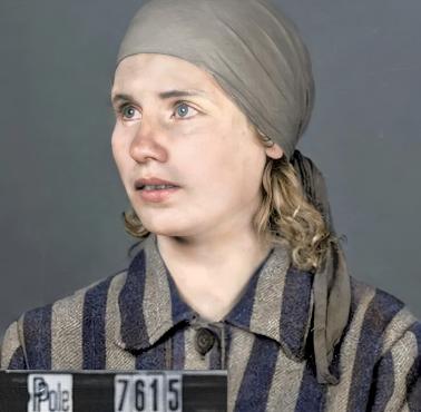 Janina Nowak (ur. 1917 r.) Pierwsza kobieta, która uciekła z niemieckiego obozu zagłady Auschwitz