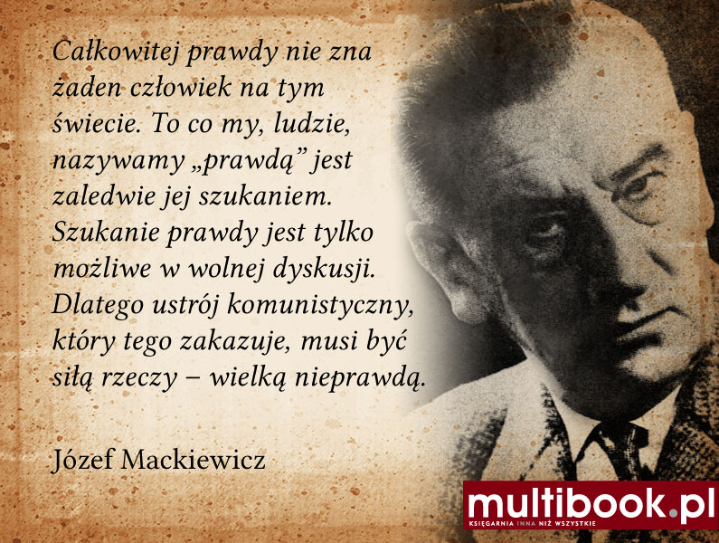 Józef Mackiewicz o wolnej dyskusji