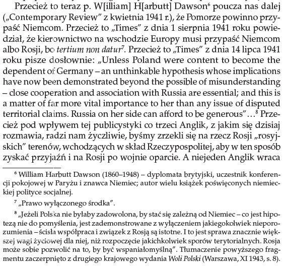 Ignacy Matuszewski o Anglikach czyli prawdy oczywiste... Wola Polski, „Wiadomości Polskie”, 5 X 1941 I. Matuszewski