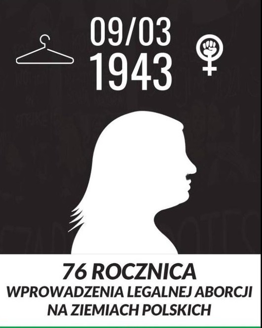 Po raz pierwszy pełną dopuszczalność aborcji na ziemiach polskich wprowadzili Niemcy w 1943 r.