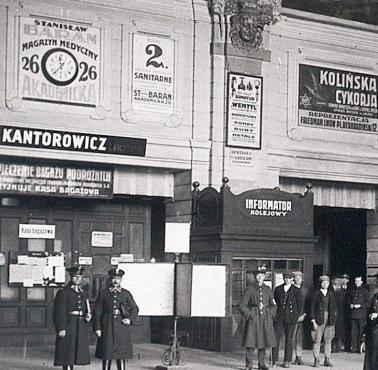 Dworzec kolejowy we Lwowie, 1925