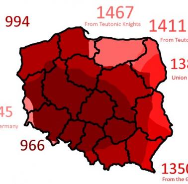 Polska ekspansja na obecnych ziemiach polskich