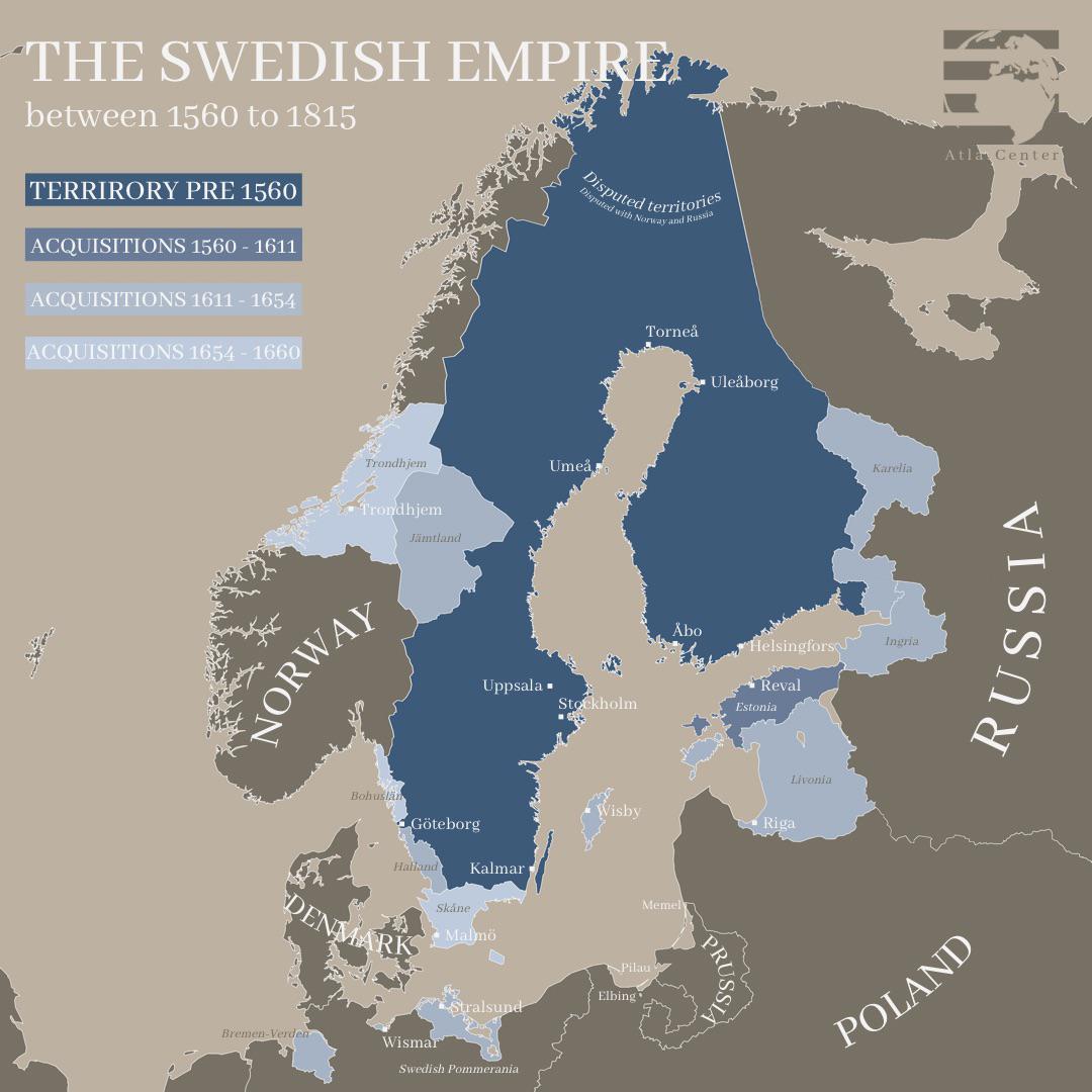 Szwecja w latach świetności 1560-1815
