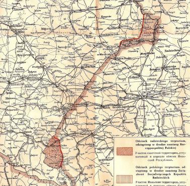 70 lat temu podpisano Umowę o zmianie granic z 15 lutego 1951 r. ZSRS przejął ważny strategicznie węzeł kolejowy ...