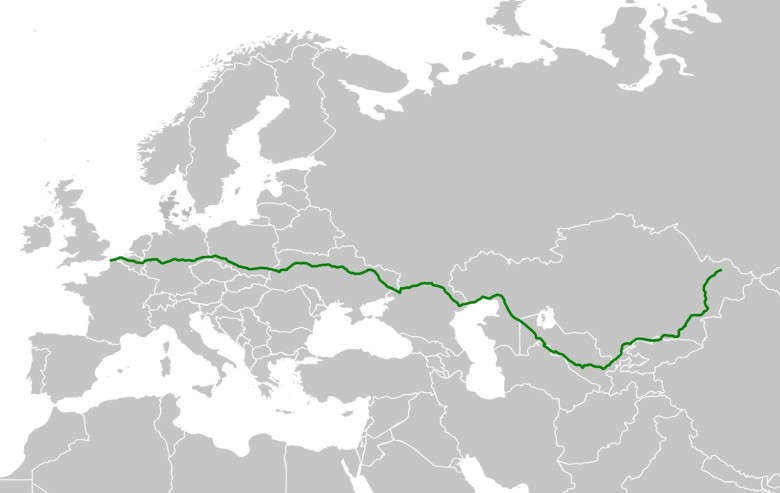 Geopolityka: Trasa E40 ma długość 8641 km i jest najdłuższą autostradą serii E, obejmuje 10 krajów i sześć stref czasowych