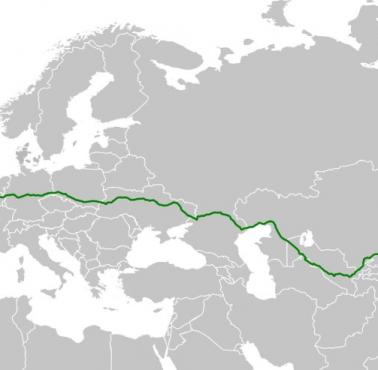 Geopolityka: Trasa E40 ma długość 8641 km i jest najdłuższą autostradą serii E, obejmuje 10 krajów i sześć stref czasowych