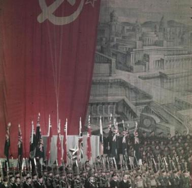 Obchody 25-lecia Armii Czerwonej w londyńskiej Royal Albert Hall, 21 II 1943