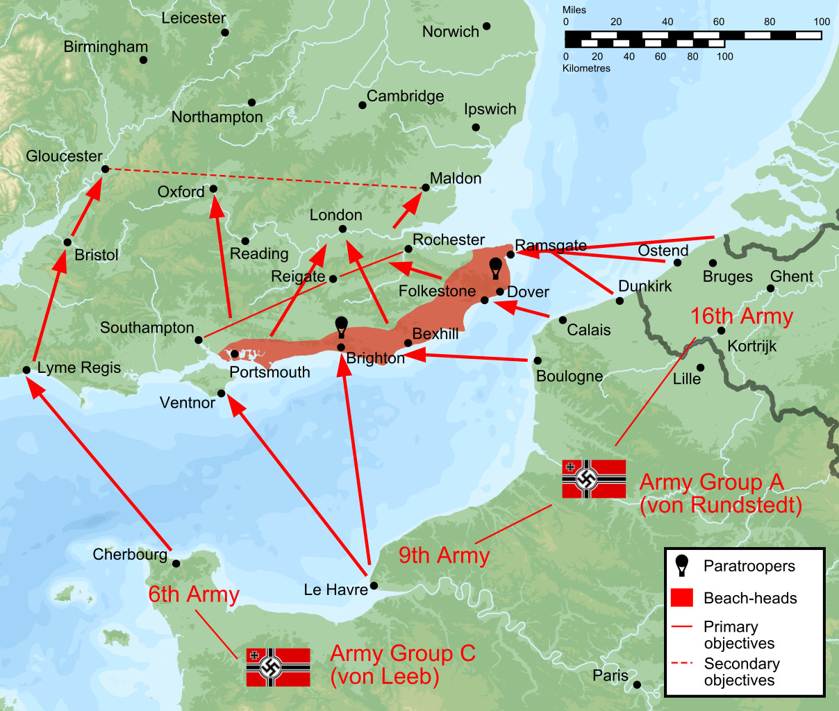 Operacja Lew Morski – niezrealizowany plan zbrojnej inwazji Niemiec na Wielką Brytanię zaplanowaną na wrzesień 1940