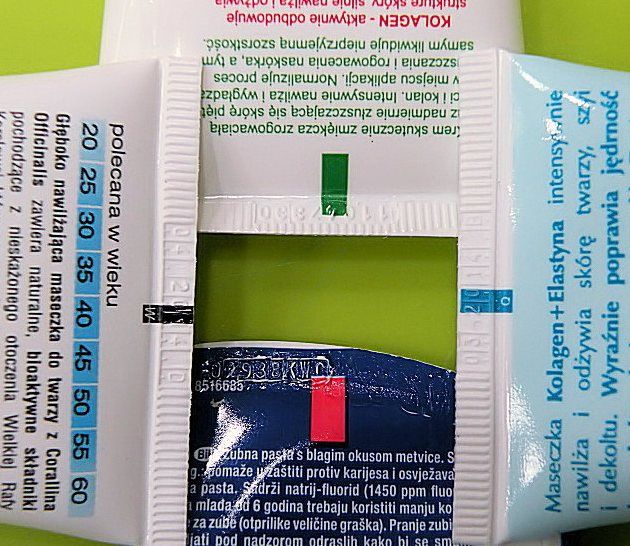 Co oznaczają paski na tubkach?