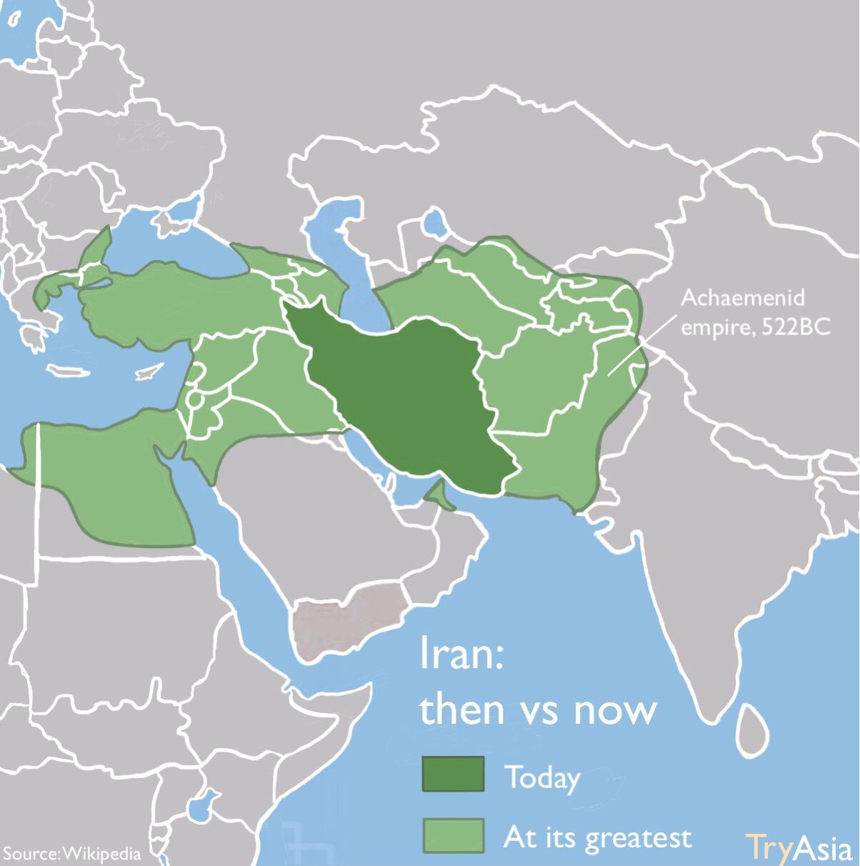 Imperium perskie kiedyś i dziś (Iran)