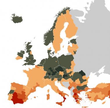 Bezrobocie w Europie w 2019 roku